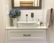 Powder room renovation